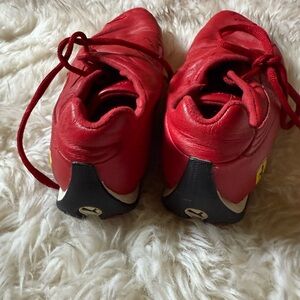 Ferrari Kids Sneakers in Vibrant Red